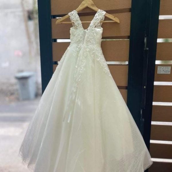 mini robe de mariée enfant 1-1