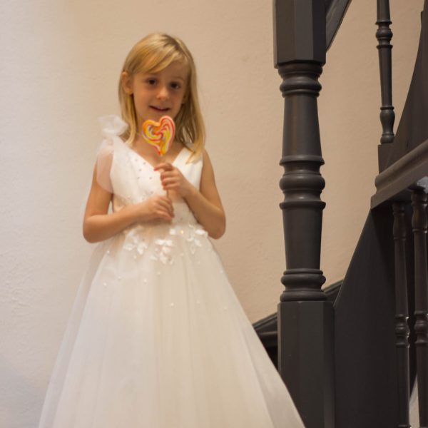 mini robe de mariée enfant 7